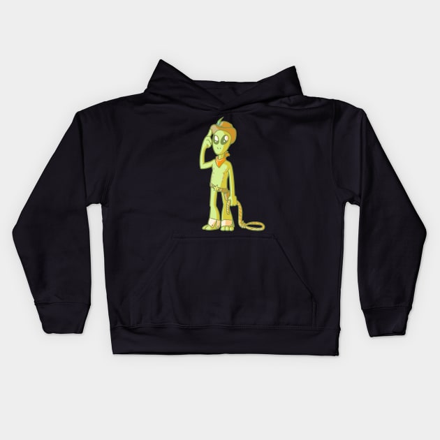 Wrangle Some Cows Kids Hoodie by PsychologistTongue